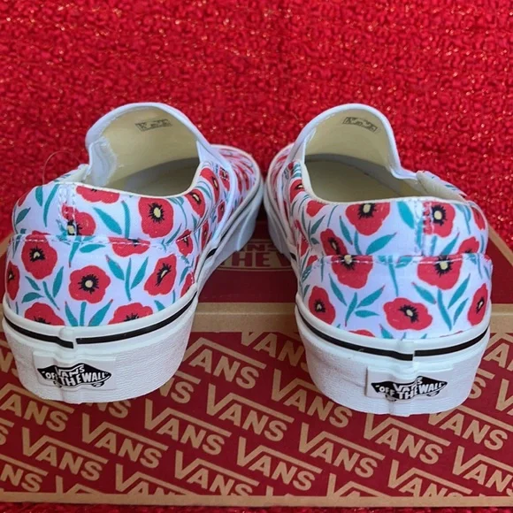 Vans Classic Slip-On Flowers True White WMNS - Picture 14 of 16